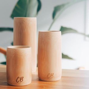 Bamboo Cup Set